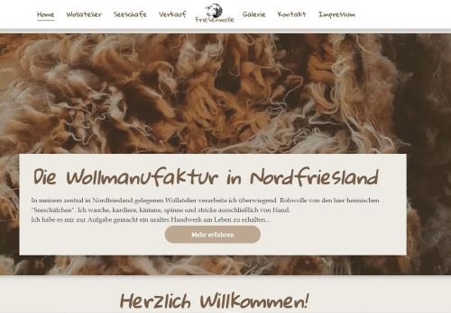 Friesenwolle - Wollmanufaktur in Nordfriesland Bondelum