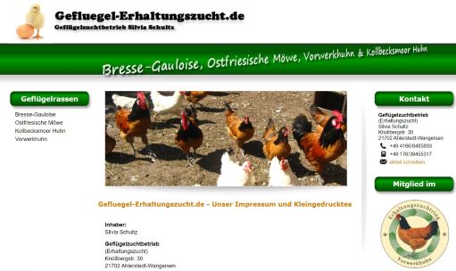 Gefluegelzuchtbetrieb Schultz Ahlerstedt-Wangersen